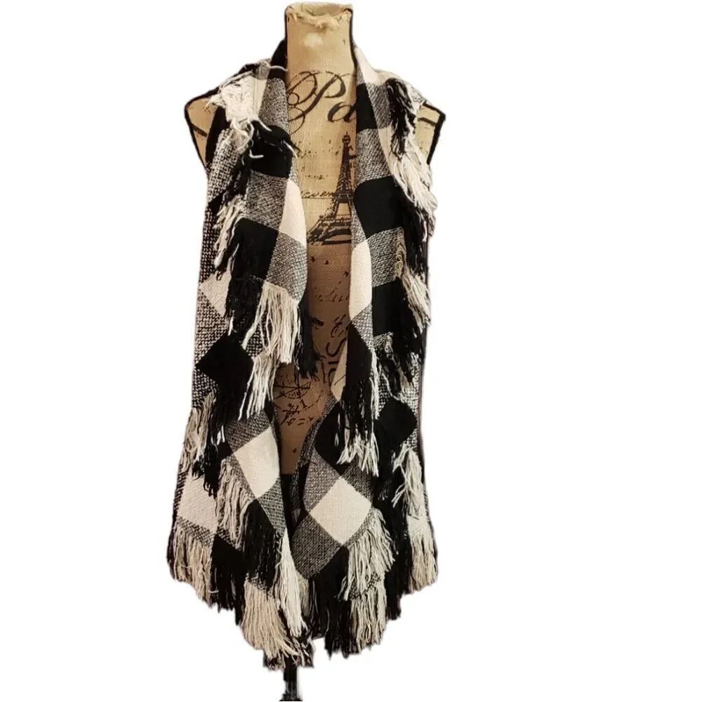 Chelsea & Theodore Plaid Vest
